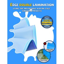 VISTOP Non-Slip Splash Pad for Kids and Dog, Thicken Sprinkler Pool Summer Outdoor Water Toys - Fun Backyard Fountain Play Mat for Baby Girls Boys Children or Pet Dog (67 inch, Blue&Blue) VISTOP Non-Slip Splash Pad for Kids and Dog, Thicken Sprinkler Pool Summer Outdoor Water Toys - Fun Backyard Fountain Play Mat for Baby Girls Boys Children or Pet Dog (67 inch, Blue&Blue)