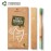Greenzla Kids Bamboo Toothbrushes (6 Pack) | BPA Free Soft Bristles Toothbrushes | Eco-Friendly, Natural Bamboo Toothbrush Set | Biodegradable & Compostable Charcoal Wooden Toothbrushes