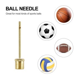 YASI Bicycle Presta Schrader Valve Adaptor, 16PCS Brass Bike Pump Adapters, Ball Pump Needle, Balloon Inflatable Toys Nozzle Inflator Adapter, Air Pump Accessories for Standard Pump or Air Compressor YASI Bicycle Presta Schrader Valve Adaptor, 16PCS Brass Bike Pump Adapters, Ball Pump Needle, Balloon Inflatable Toys Nozzle Inflator Adapter, Air Pump Accessories for Standard Pump or Air Compressor