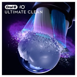 Oral-B iO Ultimate Clean Electric Toothbrush Head, Twisted & Angled Bristles for Deeper Plaque Removal, Pack of 4, Suitable for Mailbox, Black Oral-B iO Ultimate Clean Electric Toothbrush Head, Twisted & Angled Bristles for Deeper Plaque Removal, Pack of 4, Suitable for Mailbox, Black