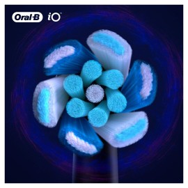 Oral-B iO Ultimate Clean Electric Toothbrush Head, Twisted & Angled Bristles for Deeper Plaque Removal, Pack of 4, Suitable for Mailbox, Black Oral-B iO Ultimate Clean Electric Toothbrush Head, Twisted & Angled Bristles for Deeper Plaque Removal, Pack of 4, Suitable for Mailbox, Black