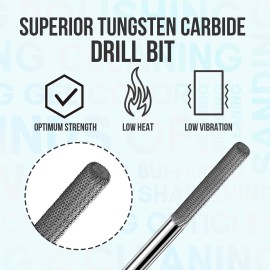 Makartt Cuticle Nail Drill Bit,Safety Tungsten Carbide Cuticle Remover Drill Bit Needle Bit Under Nail Cleaner Dead Skin Nail Prepare 3/32\'\' for Electric Nail File Nail Buffer Bit-3XF (Silver,Fine) Makartt Cuticle Nail Drill Bit,Safety Tungsten Carbide Cuticle Remover Drill Bit Needle Bit Under Nail Cleaner Dead Skin Nail Prepare 3/32\'\' for Electric Nail File Nail Buffer Bit-3XF (Silver,Fine)