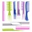 Oneleaf Hair Comb Stylists Professional Styling Comb Set Variety Pack Great for All Hair Types & Styles, Colorful
