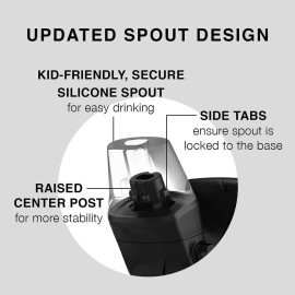 Contigo Kids Straw Stainless Steel Water Bottle with AUTOSPOUT Lid, 13oz. Contigo Kids Straw Stainless Steel Water Bottle with AUTOSPOUT Lid, 13oz.