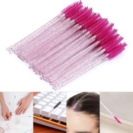 300 Disposable Mascara Wands Eyelash Brush Spoolies for Eye Lash Extension, Eyebrow and Makeup Crystal Tbestmax 300 Disposable Mascara Wands Eyelash Brush Spoolies for Eye Lash Extension, Eyebrow and Makeup Crystal Tbestmax