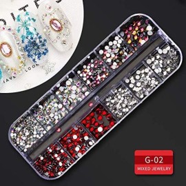 Artdone 9 boxes Nail Rhinestones,Nail Gems Nail Diamonds,Nail Art Studs Nail Crystals Nail Sequins for Nails Kit with 1 Tweezers and 3 Pen for Nail Art Supplies Accessories Artdone 9 boxes Nail Rhinestones,Nail Gems Nail Diamonds,Nail Art Studs Nail Crystals Nail Sequins for Nails Kit with 1 Tweezers and 3 Pen for Nail Art Supplies Accessories