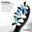 AquaSonic Duo PRO 8-Pack Replacement Brush Heads - Upgraded Proflex Brush Heads for Improved Plaque Removal - Genuine AquaSonic
