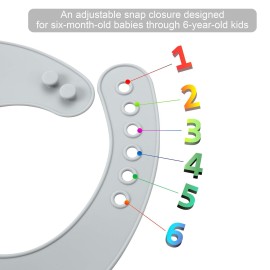 PandaEar Cute Super Thin Light Weight Unisex Silicone Baby Bibs Waterproof (Blue/Purple/Grey) PandaEar Cute Super Thin Light Weight Unisex Silicone Baby Bibs Waterproof (Blue/Purple/Grey)