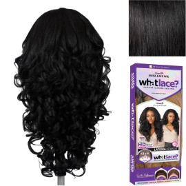 Sensationnel What Lace 13X6 Wigs - Latisha Lacefrontal Hand Tied Glueless Synthetic With Natural Density Preplucked Hairline (Jet Black 1) Sensationnel What Lace 13X6 Wigs - Latisha Lacefrontal Hand Tied Glueless Synthetic With Natural Density Preplucked Hairline (Jet Black 1)