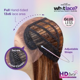 Sensationnel What Lace 13X6 Wigs - Latisha Lacefrontal Hand Tied Glueless Synthetic With Natural Density Preplucked Hairline (Jet Black 1) Sensationnel What Lace 13X6 Wigs - Latisha Lacefrontal Hand Tied Glueless Synthetic With Natural Density Preplucked Hairline (Jet Black 1)