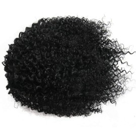 Short Afro Kinky Curly Ponytail Hair Piece for African American Ponytail Extension Synthetic Afro Kinky Curly Ponytail for Women (Black(1B)) Short Afro Kinky Curly Ponytail Hair Piece for African American Ponytail Extension Synthetic Afro Kinky Curly Ponytail for Women (Black(1B))