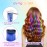 32 PCS Clip in Colored Hair Extensions for Kids, 20 Inches Rainbow Long Straight Hairpieces Synthetic,BEAHOT Hair Extensions-Pretty Gift for Cosplay Dress Up Fashion Party Birthday32 Colors)