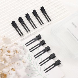 choicbaby 120pcs Double Prong Curl Clips, 1.8\' Stainless Steel Hair Clips for Hair Bow, Great Pin Curl Clip, Hair Salon Barber (Black, 1.8 inches, 4.5 cm) choicbaby 120pcs Double Prong Curl Clips, 1.8\' Stainless Steel Hair Clips for Hair Bow, Great Pin Curl Clip, Hair Salon Barber (Black, 1.8 inches, 4.5 cm)