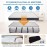 Queen/Full/Full-XL Foam Mattress Vacuum Bag for Moving, Vacuum Seal Mattress Bag with Straps