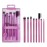 Real Techniques Everyday Eye Essentials 8 Piece Makeup Brush Set, Eye Brushes for Eye Liner, Eyeshadow, Brows, & Lashes, Travel Friendly, Gift Set, Synthetic Bristles, Cruelty-Free & Vegan