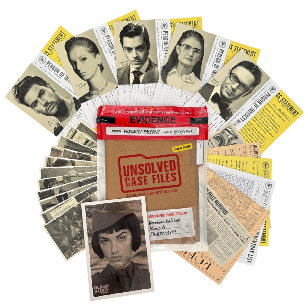 UNSOLVED CASE FILES | Falcone, Veronica - Cold Case Murder Mystery Game | Can You Solve The Crime?