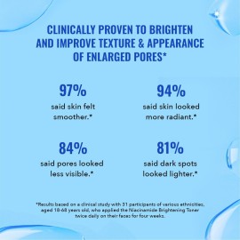 Good Molecules Niacinamide Brightening Toner - Facial Toner with Niacinamide, Vitamin C and Arbutin for Even Tone, Enlarged Pores - Skincare for Face Good Molecules Niacinamide Brightening Toner - Facial Toner with Niacinamide, Vitamin C and Arbutin for Even Tone, Enlarged Pores - Skincare for Face