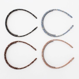 JOBAND Fashion floral teeth Headbands comb Hair Accessories Non-slip Hair bands Soft Comfy Hair Hoop for Women/Girl(4 color) JOBAND Fashion floral teeth Headbands comb Hair Accessories Non-slip Hair bands Soft Comfy Hair Hoop for Women/Girl(4 color)