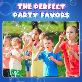 Mini Neon Party Bubbles for Kids - (Pack of 12) Bulk Wands and Bottles for Blowing Bubbles, Birthday Party Favors, Toy Gift, Outdoor Toys, Carnival Prizes, and Goody Bag Stuffers Mini Neon Party Bubbles for Kids - (Pack of 12) Bulk Wands and Bottles for Blowing Bubbles, Birthday Party Favors, Toy Gift, Outdoor Toys, Carnival Prizes, and Goody Bag Stuffers