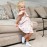 JAKIDAR 12 Pair Baby Toddler Socks Non-Slip Grip Cotton Ankle Socks for Boys Girls Non Skid Soles for Infants Kids, Assorted Girl, 12-24 Months