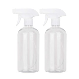 UUJOLY 17 oz Plastic Spray Bottle Trigger Empty Spray Bottles Clear Refillable Container for Water, Essential Oils, Hair, Cleaning Products, Adjustable Head Sprayer and Stream (2 Pack) UUJOLY 17 oz Plastic Spray Bottle Trigger Empty Spray Bottles Clear Refillable Container for Water, Essential Oils, Hair, Cleaning Products, Adjustable Head Sprayer and Stream (2 Pack)
