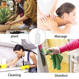 UUJOLY 17 oz Plastic Spray Bottle Trigger Empty Spray Bottles Clear Refillable Container for Water, Essential Oils, Hair, Cleaning Products, Adjustable Head Sprayer and Stream (2 Pack) UUJOLY 17 oz Plastic Spray Bottle Trigger Empty Spray Bottles Clear Refillable Container for Water, Essential Oils, Hair, Cleaning Products, Adjustable Head Sprayer and Stream (2 Pack)