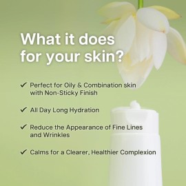 ROVECTIN Calming Lotus Water Cream - Lightweight Moisturizer Face Cream for Oily, Combination Skin | 75% Lotus Water Extract For Skin Purifying, Anti-Aging | Vegan Korean Skincare (2.1 fl.oz, 60ml) ROVECTIN Calming Lotus Water Cream - Lightweight Moisturizer Face Cream for Oily, Combination Skin | 75% Lotus Water Extract For Skin Purifying, Anti-Aging | Vegan Korean Skincare (2.1 fl.oz, 60ml)