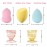 Abgream 24pcs Makeup Sponge Blender Set - 21 Pcs Latex-Free Vegan Sponges with 3 Pcs Makeup Blender Holder, Beauty Cosmetic Foundation Blending Powder Puff for Liquid Powers BB Cream (Style 1)