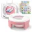 MCGMITT Portable Potty Seat for Kids Travel - Foldable Training Toilet Chair for Toddler Girls with Storage Bags for Outdoor and Indoor Easy to Clean(Pink)
