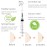 Gipizi Inverted Nipple Corrector Puller 2 PC Nipple Aspirator Corrector Women Nipple Suckers for Flat Nipples