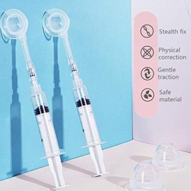 Gipizi Inverted Nipple Corrector Puller 2 PC Nipple Aspirator Corrector Women Nipple Suckers for Flat Nipples Gipizi Inverted Nipple Corrector Puller 2 PC Nipple Aspirator Corrector Women Nipple Suckers for Flat Nipples