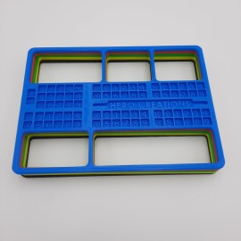 Hero 3D Set of 5 Overlays- Player mats- Player Board - Accessories- Compatible with Terraforming Mars V3.0