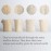 pisdoplop 5 Natural Loofah Exfoliating Body Sponge Scrubber for Skin Care in Bath Spa Shower Pack of 4