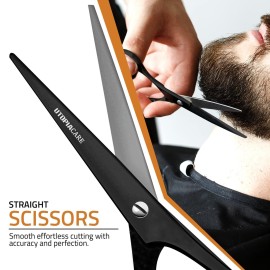Utopia Care Hair Cutting and Hairdressing Scissors 6.5 Inch, Premium Stainless Steel shears with smooth Razor & Sharp Edge Blades, for Salons, Professional Barbers, Black Utopia Care Hair Cutting and Hairdressing Scissors 6.5 Inch, Premium Stainless Steel shears with smooth Razor & Sharp Edge Blades, for Salons, Professional Barbers, Black