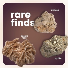 Rock Collection for Kids - Includes 250+ Bulk Rocks, Gemstones & Crystals + Genuine Fossils and Minerals - 2 Lbs. - Geology Science STEM Toys, Gifts for Boys & Girls Ages 6+. Earth Science Activity Rock Collection for Kids - Includes 250+ Bulk Rocks, Gemstones & Crystals + Genuine Fossils and Minerals - 2 Lbs. - Geology Science STEM Toys, Gifts for Boys & Girls Ages 6+. Earth Science Activity