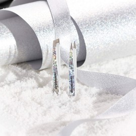 Tweezerman Hollygraphic Micro Mini Slant & Point Tweezer Set - Eyebrow Tweezers for Women and Men Tweezerman Hollygraphic Micro Mini Slant & Point Tweezer Set - Eyebrow Tweezers for Women and Men