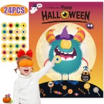 Funnlot Halloween Party Games for Kids Halloween Game Pin The Eye on The Monster Game Activities Hallowee n Pin The Tail Games