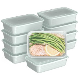 Bentgo 20-Piece Lightweight, Durable, Reusable BPA-Free 1-Compartment Containers - Microwave, Freezer, Dishwasher Safe - Mint Bentgo 20-Piece Lightweight, Durable, Reusable BPA-Free 1-Compartment Containers - Microwave, Freezer, Dishwasher Safe - Mint