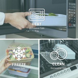 Bentgo 20-Piece Lightweight, Durable, Reusable BPA-Free 1-Compartment Containers - Microwave, Freezer, Dishwasher Safe - Mint Bentgo 20-Piece Lightweight, Durable, Reusable BPA-Free 1-Compartment Containers - Microwave, Freezer, Dishwasher Safe - Mint