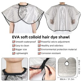 ROOHUA 16 Pieces Hair Dye Coloring Kit- Hair Tinting Bowl, Hair agitator, Dye Brush, Ear Cover, Hairpin, Hair Coloring Cape For Hair Dye Tools