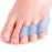 Povihome 10 Pack Pinky Toe Separator and Protectors for Overlapping Toe, Curled Pinky Toes - Spacers for Morton\'s Neuroma Pain Relief