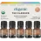 Cliganic Organic Essential Oils Set (Top 5 - The Classics) - 100% Pure Natural - Aromatherapy, Candle Making - Peppermint, Lavender, Eucalyptus, Lemongrass & Orange (Packaging May Vary)