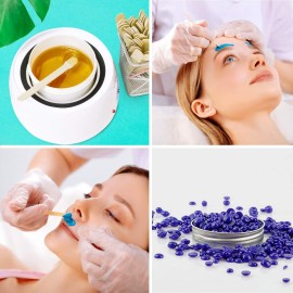 Mibly 200 Pcs Wooden Wax Sticks - Eyebrow, Lip, Nose Small Waxing Applicator Sticks for Hair Removal and Smooth Skin - Spa and Home Usage Mibly 200 Pcs Wooden Wax Sticks - Eyebrow, Lip, Nose Small Waxing Applicator Sticks for Hair Removal and Smooth Skin - Spa and Home Usage