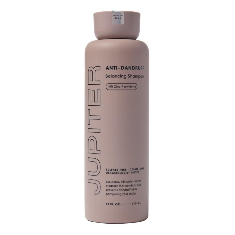 Jupiter Anti Dandruff Shampoo, for Women & Men, Physician-Formulated for Flaky, Itchy, Oily, Dry Scalp, Vegan, Sulfate-Free, Color-Safe, & Paraben-Free, Anti-Dandruff Shampoo with Zinc, 14 fl oz Jupiter Anti Dandruff Shampoo, for Women & Men, Physician-Formulated for Flaky, Itchy, Oily, Dry Scalp, Vegan, Sulfate-Free, Color-Safe, & Paraben-Free, Anti-Dandruff Shampoo with Zinc, 14 fl oz