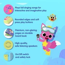 Pinkfong Sing-Alongs 10 Button Sound Book | Baby Shark Toys | Learning & Education Toys | Interactive Baby Books for Toddlers 1-3 | Gifts for Boys & Girls Pinkfong Sing-Alongs 10 Button Sound Book | Baby Shark Toys | Learning & Education Toys | Interactive Baby Books for Toddlers 1-3 | Gifts for Boys & Girls