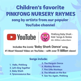 Pinkfong Sing-Alongs 10 Button Sound Book | Baby Shark Toys | Learning & Education Toys | Interactive Baby Books for Toddlers 1-3 | Gifts for Boys & Girls Pinkfong Sing-Alongs 10 Button Sound Book | Baby Shark Toys | Learning & Education Toys | Interactive Baby Books for Toddlers 1-3 | Gifts for Boys & Girls