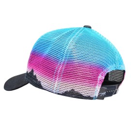 Grace Folly Beach Trucker Hats for Women- Snapback Baseball Cap for Summer (Mountain Mesh Print) Grace Folly Beach Trucker Hats for Women- Snapback Baseball Cap for Summer (Mountain Mesh Print)