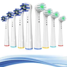 Replacement Toothbrush Heads for Oral B Braun, 8 Pack Professional Electric Toothbrush Heads, Precision Clean Brush Heads Refill Compatible with Oral-B 7000/Pro 1000/9600/ 5000/3000/8000 (8pack) Replacement Toothbrush Heads for Oral B Braun, 8 Pack Professional Electric Toothbrush Heads, Precision Clean Brush Heads Refill Compatible with Oral-B 7000/Pro 1000/9600/ 5000/3000/8000 (8pack)