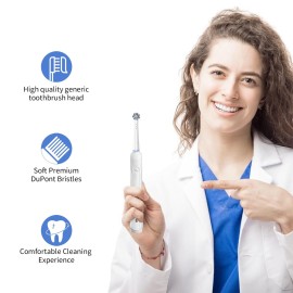 Replacement Toothbrush Heads for Oral B Braun, 8 Pack Professional Electric Toothbrush Heads, Precision Clean Brush Heads Refill Compatible with Oral-B 7000/Pro 1000/9600/ 5000/3000/8000 (8pack) Replacement Toothbrush Heads for Oral B Braun, 8 Pack Professional Electric Toothbrush Heads, Precision Clean Brush Heads Refill Compatible with Oral-B 7000/Pro 1000/9600/ 5000/3000/8000 (8pack)