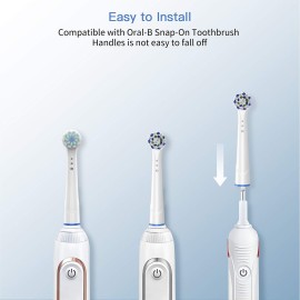 Replacement Toothbrush Heads for Oral B Braun, 8 Pack Professional Electric Toothbrush Heads, Precision Clean Brush Heads Refill Compatible with Oral-B 7000/Pro 1000/9600/ 5000/3000/8000 (8pack) Replacement Toothbrush Heads for Oral B Braun, 8 Pack Professional Electric Toothbrush Heads, Precision Clean Brush Heads Refill Compatible with Oral-B 7000/Pro 1000/9600/ 5000/3000/8000 (8pack)